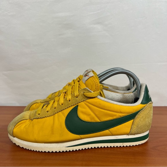 Nike Other - Nike Classic Cortez Nylon Oregon Shoe Ochre and Gorge Green Men's Shoe Size 8.5